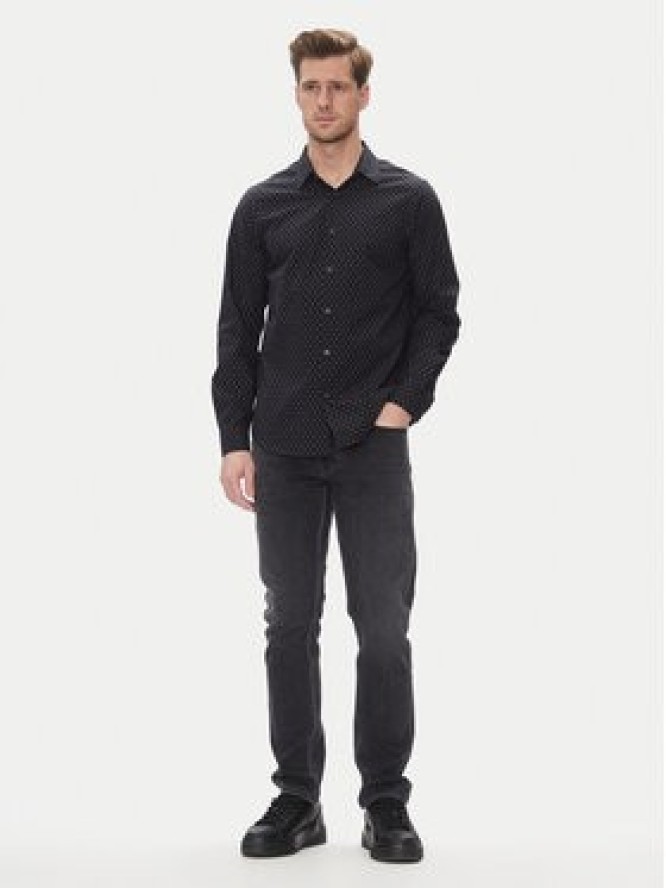 Armani Exchange Koszula XM000719 AF13206 FB064 Granatowy Regular Fit