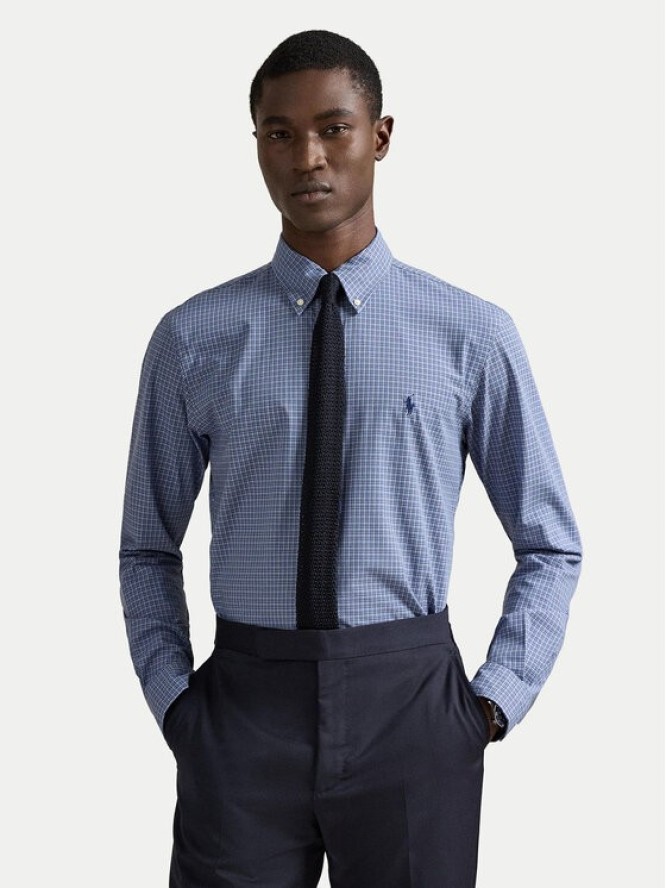 Polo Ralph Lauren Koszula 710968937010 Niebieski jasny Custom Fit