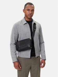 Tommy Hilfiger Saszetka Th Central Ew Reporter AM0AM13635 Czarny
