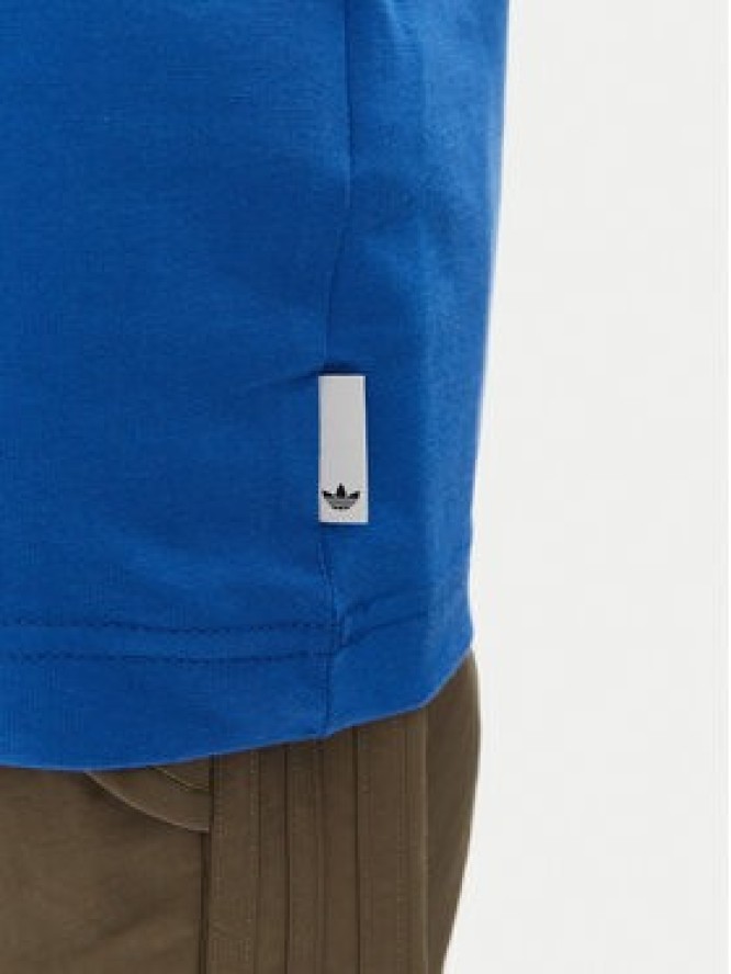 adidas T-Shirt Roller JP2665 Niebieski Regular Fit