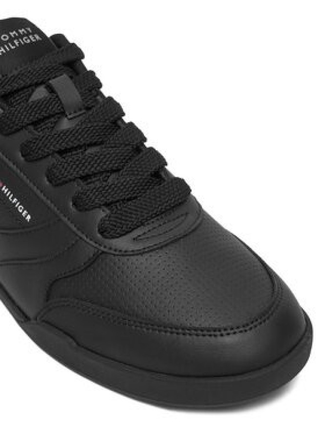 Tommy Hilfiger Sneakersy Lopro Cup Leather FM0FM05677 Czarny