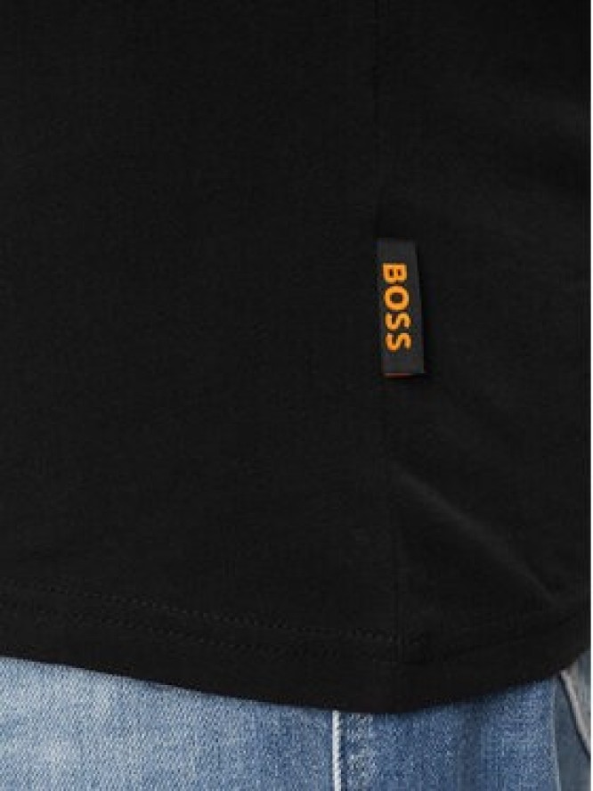 Boss T-Shirt Teebossrete 50495719 Czarny Regular Fit