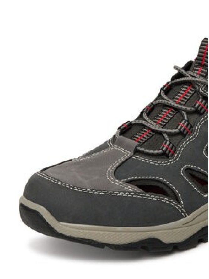 Rieker Półbuty B8366-45 Szary