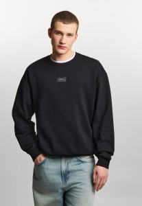 Bluza sportowa męska Prosto Jacquard Label bez kaptura