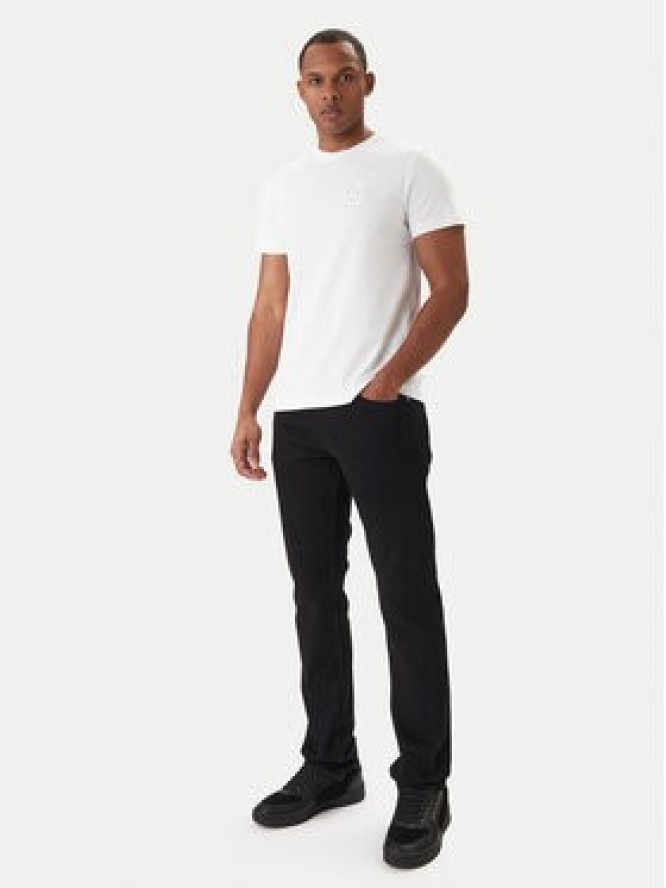 Versace Jeans Couture T-Shirt 80GAHT03 CJ00T Biały Regular Fit