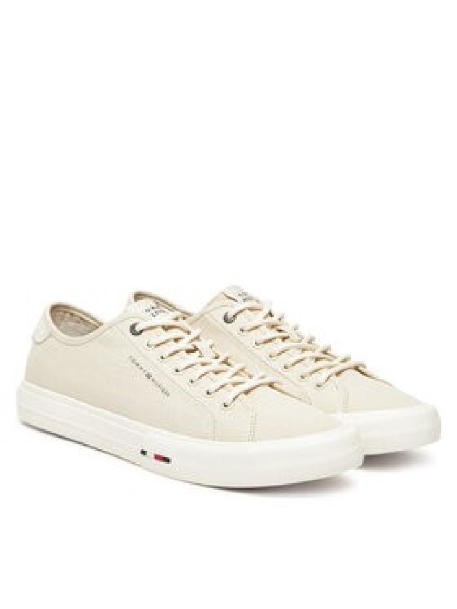 Tommy Hilfiger Tenisówki Hi Vulc Street Canvas FM0FM05515 Beżowy