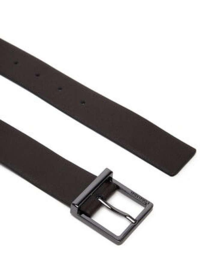 Calvin Klein Pasek Męski Sleek Square Tex 35Mm K50K512837 Brązowy