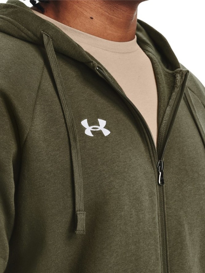 Under Armour Bluza "Rival" w kolorze khaki rozmiar: XL