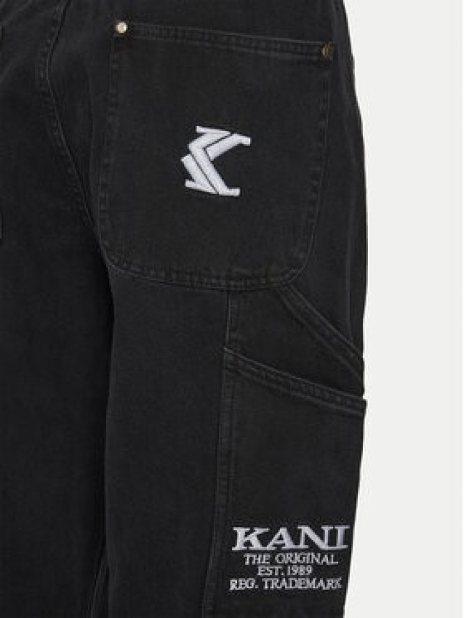 Karl Kani Jeansy 6000492 Czarny Loose Fit