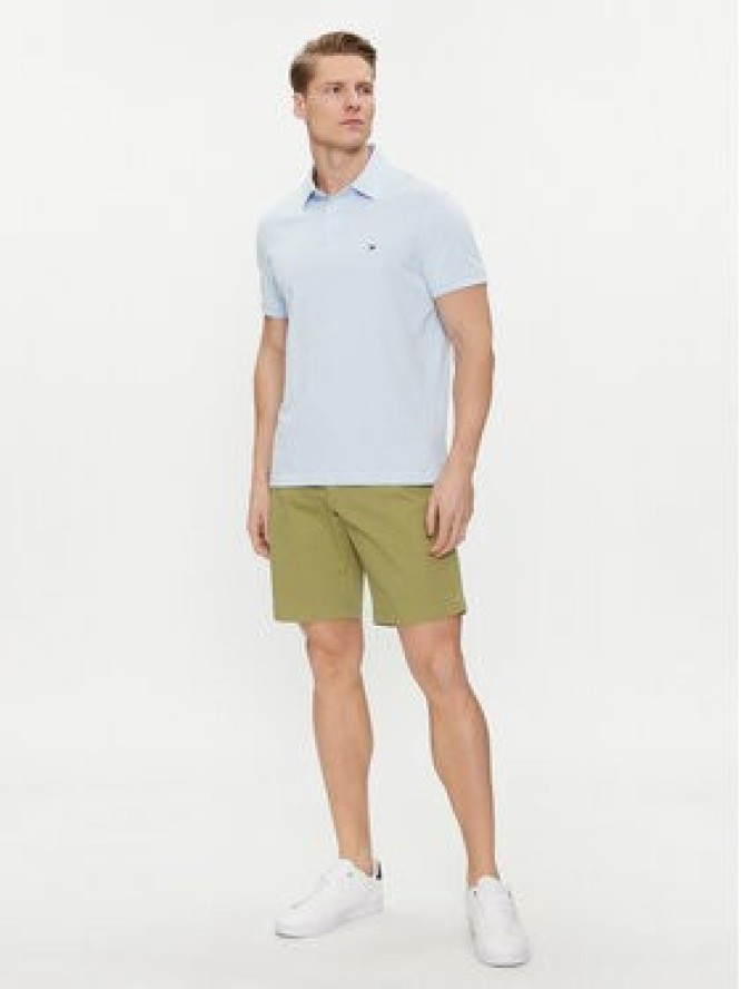 Tommy Hilfiger Szorty materiałowe Brooklyn MW0MW23563 Zielony Regular Fit