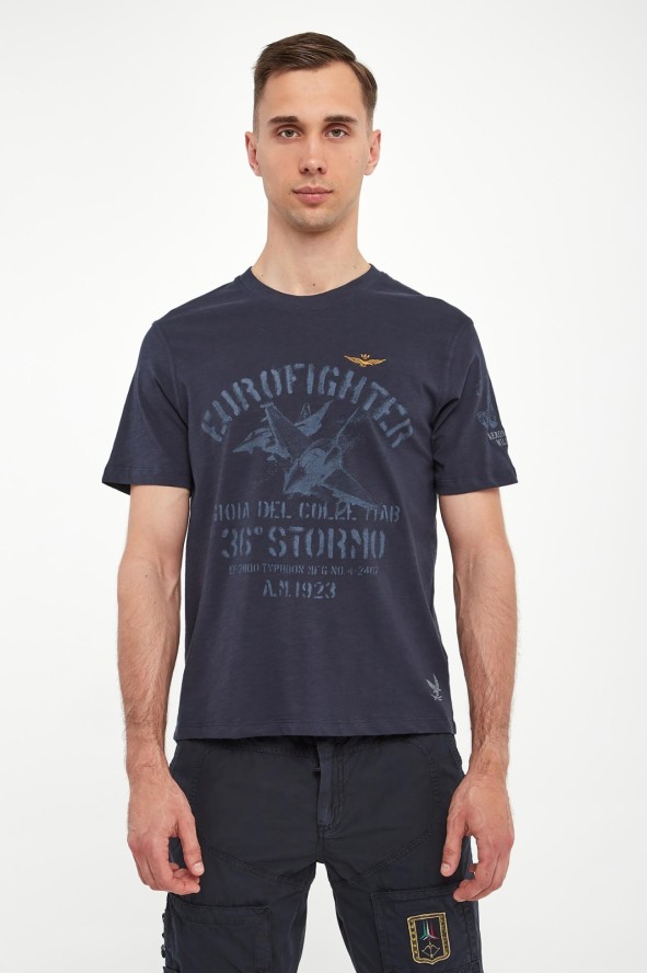 T-shirt męski AERONAUTICA MILITARE