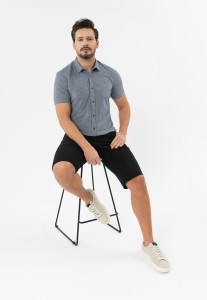 Bawełniane krótkie spodenki P-DENZ