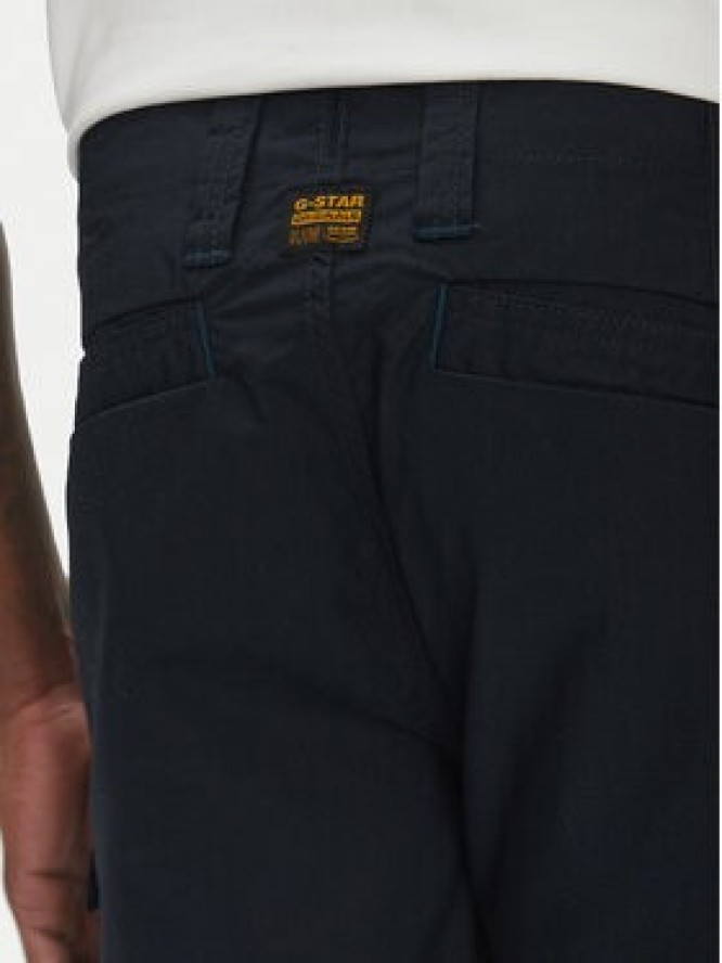 G-Star Raw Szorty materiałowe 3D Cargo D26222-D308 Granatowy Regular Fit