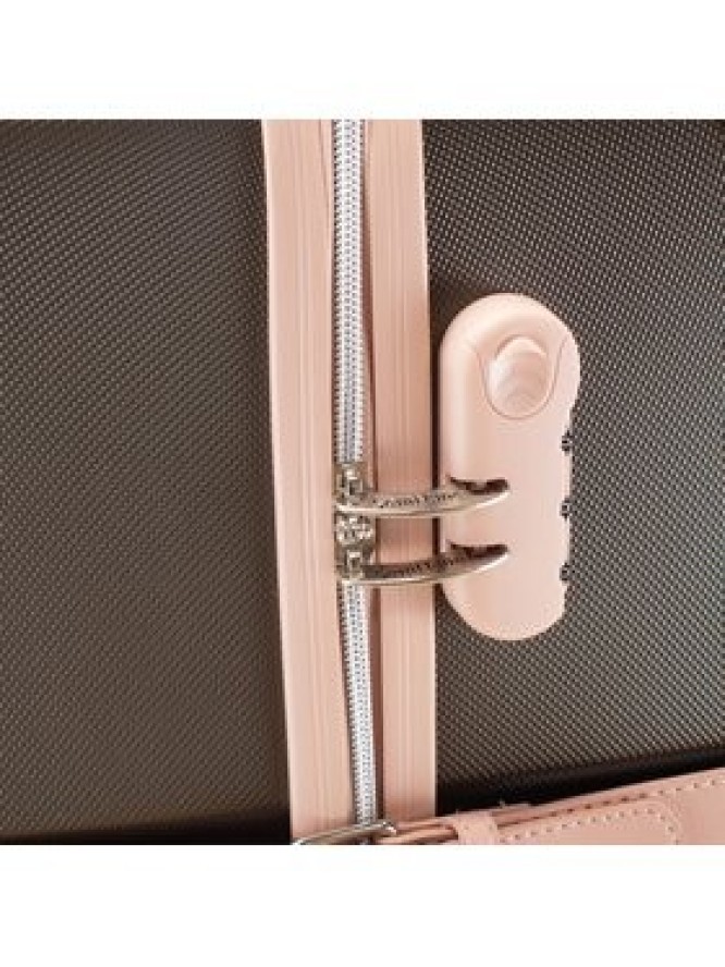 Semi Line Walizka kabinowa T5673-2 Brązowy