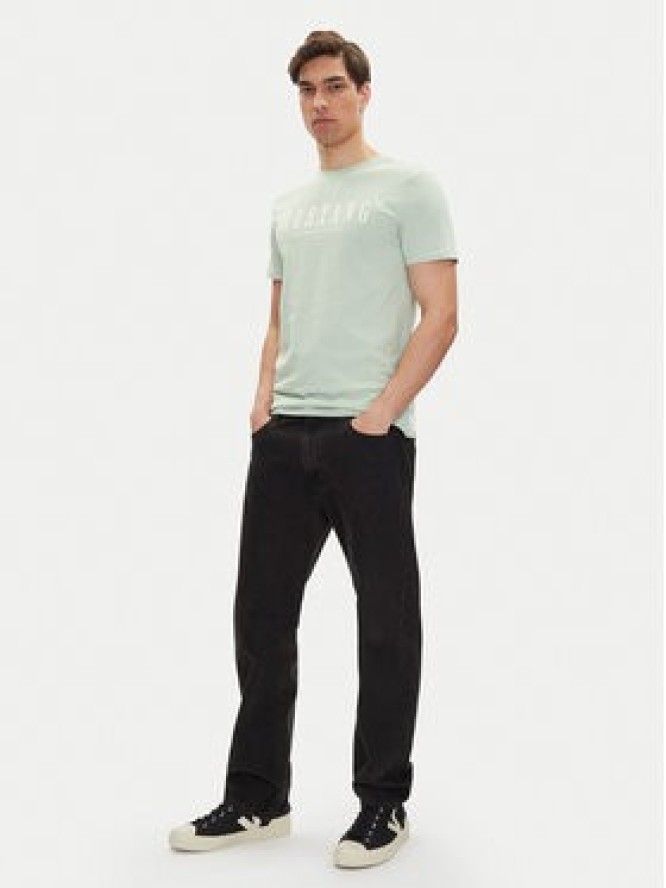 Mustang T-Shirt Austin 1016480 Zielony Regular Fit