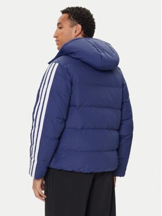 adidas Kurtka puchowa Essentials Climawarm 3-Stripes JX7799 Granatowy Regular Fit