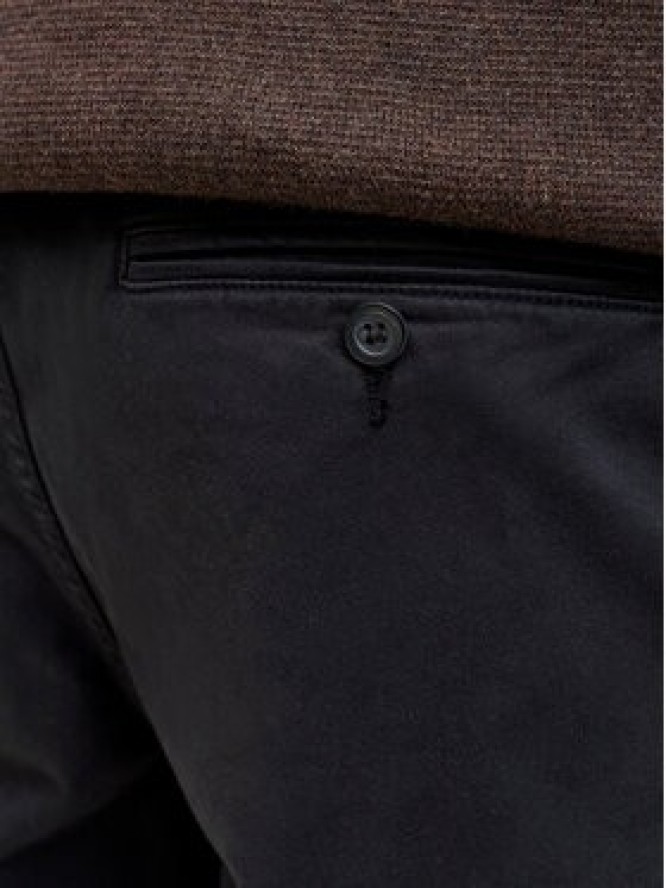 Jack & Jones Chinosy Stollie 12292970 Czarny Regular Fit