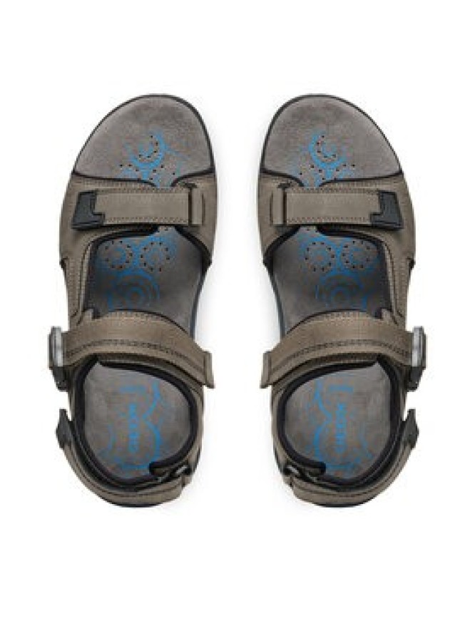 Geox Sandały U Spherica Ec5 U55ELB 000EK C1018 Szary