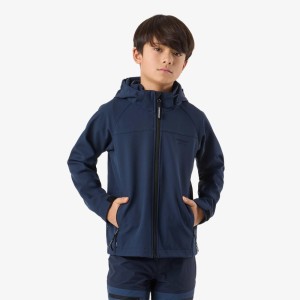 Kurtka softshell turystyka junior Swedemount Tromsö Softshell Jacket wodoodporna