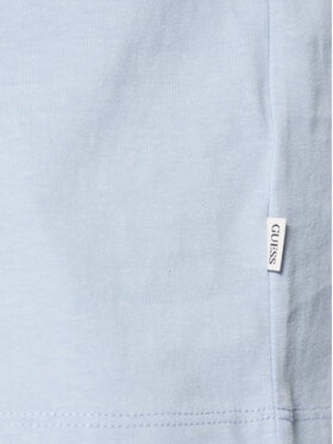 Guess Jeans T-Shirt M4YI42 K8FQ4 Niebieski Regular Fit