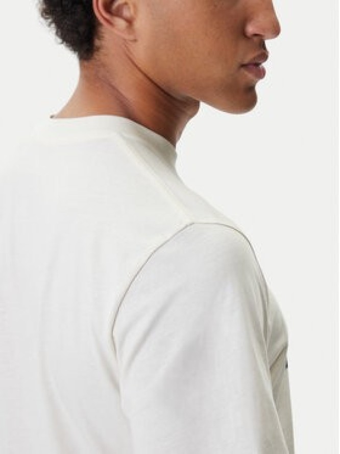 Jack Wolfskin T-Shirt Brand T A64116 Écru Regular Fit