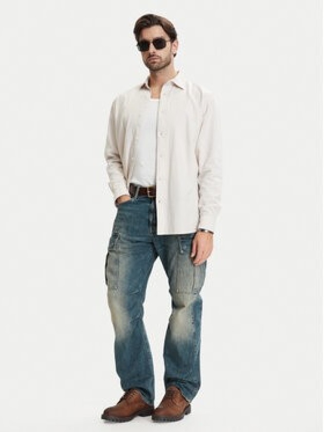 G-Star Raw Koszula Clean D25196-D454 Écru Regular Fit