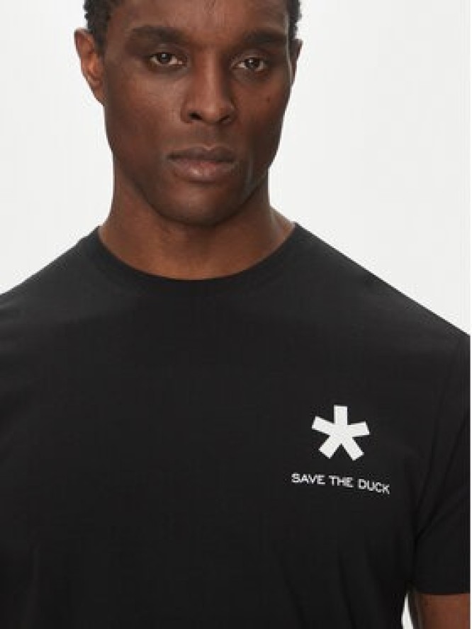 Save The Duck T-Shirt DT2222M BESY20 Czarny Regular Fit