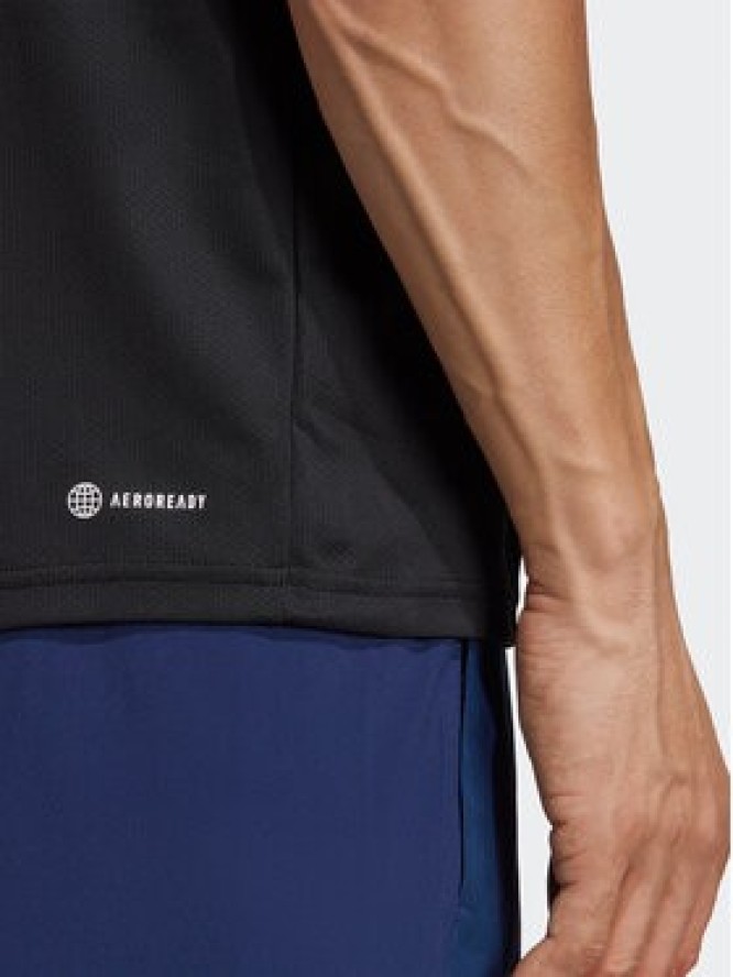 adidas Koszulka techniczna Train Essentials Training IC7428 Czarny Regular Fit