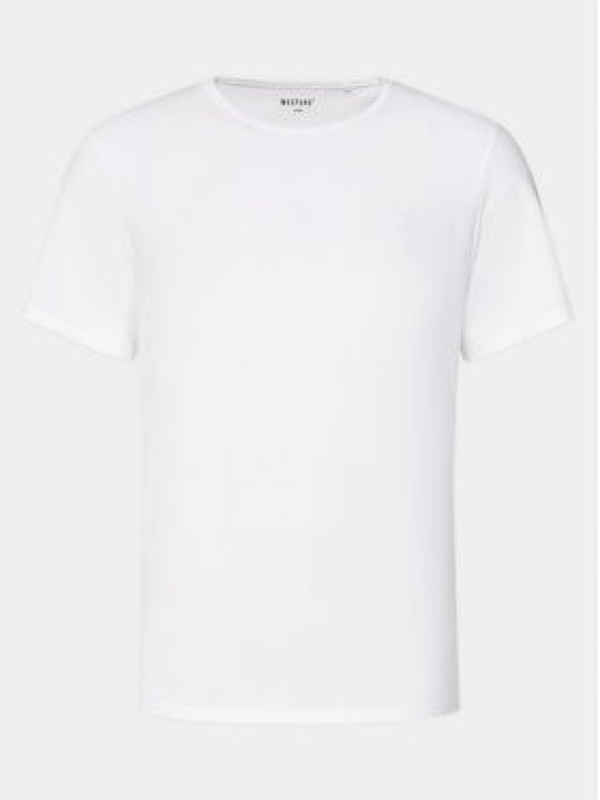 Mustang Komplet 2 t-shirtów 1014663 Biały Regular Fit