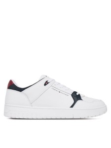 Tommy Hilfiger Sneakersy Th Basket Core Lite Lth Mix FM0FM05518 Biały