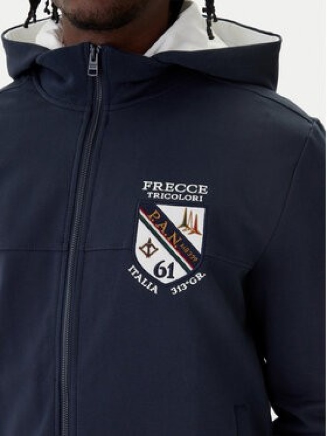 Aeronautica Militare Bluza 261FE2096UF00674 Granatowy Regular Fit