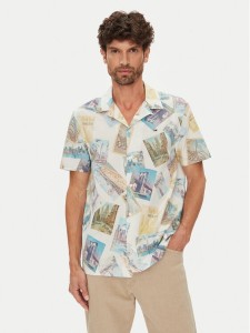 Tommy Jeans Koszula Camp DM0DM21687 Kolorowy Regular Fit