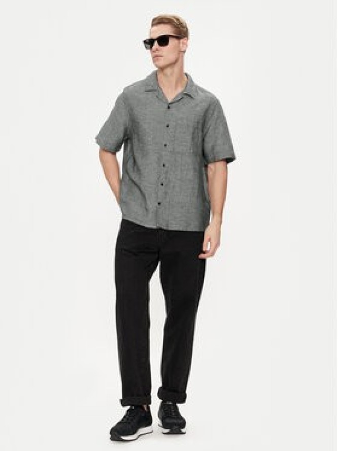 Calvin Klein Koszula K10K109521 Szary Relaxed Fit