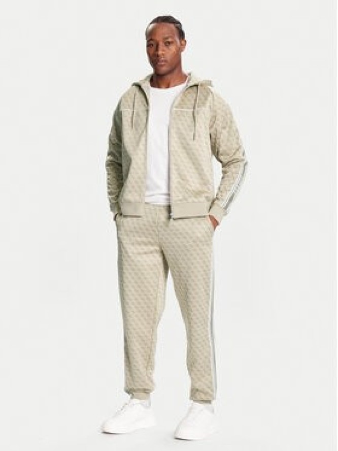 Guess Bluza Z5BQ13 K2042 Beżowy Relaxed Fit