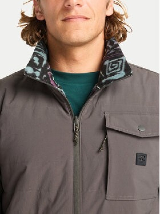 Billabong Kurtka przejściowa Unwind Revo EBYJK00124 Szary Regular Fit