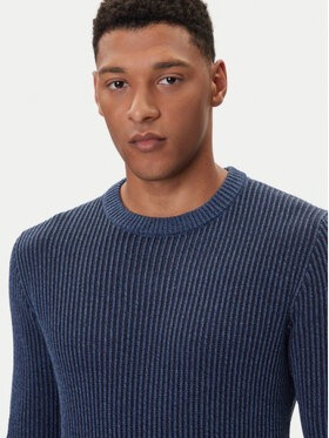 Jack & Jones Sweter Dover 12278816 Granatowy Regular Fit