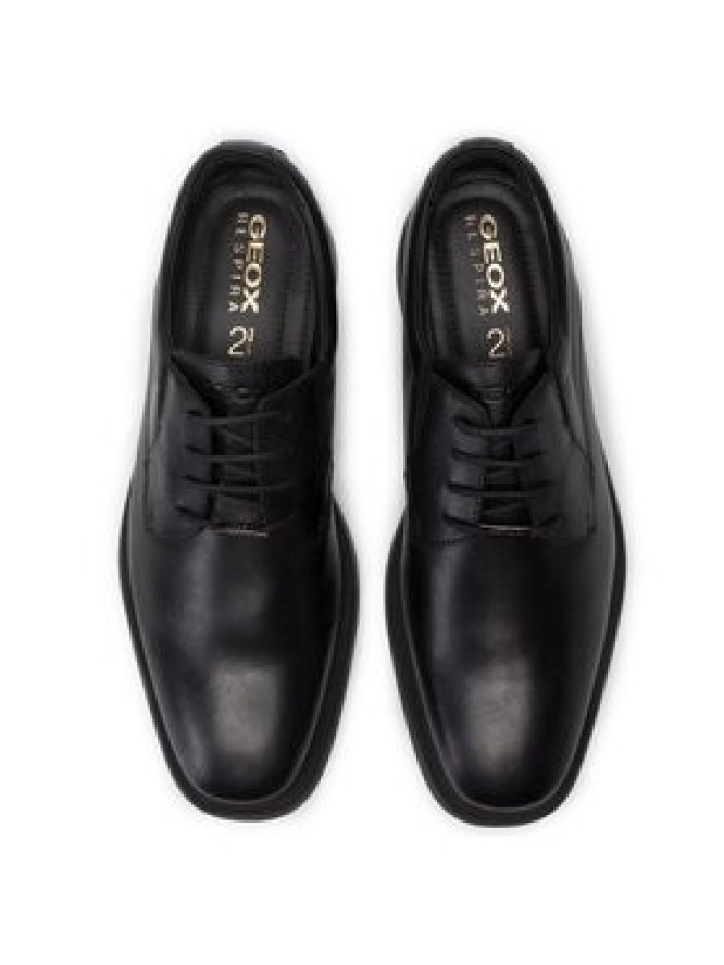 Geox Półbuty U Brayden 2Fit Abx C U54N1C 00043 C9999 Czarny