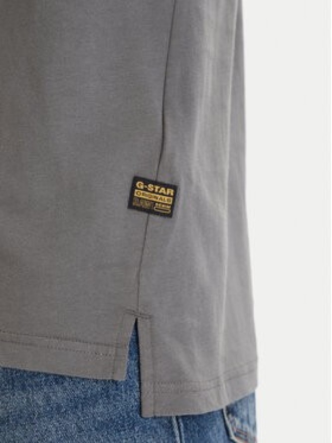 G-Star Raw T-Shirt Nifous D24449-336 Szary Regular Fit