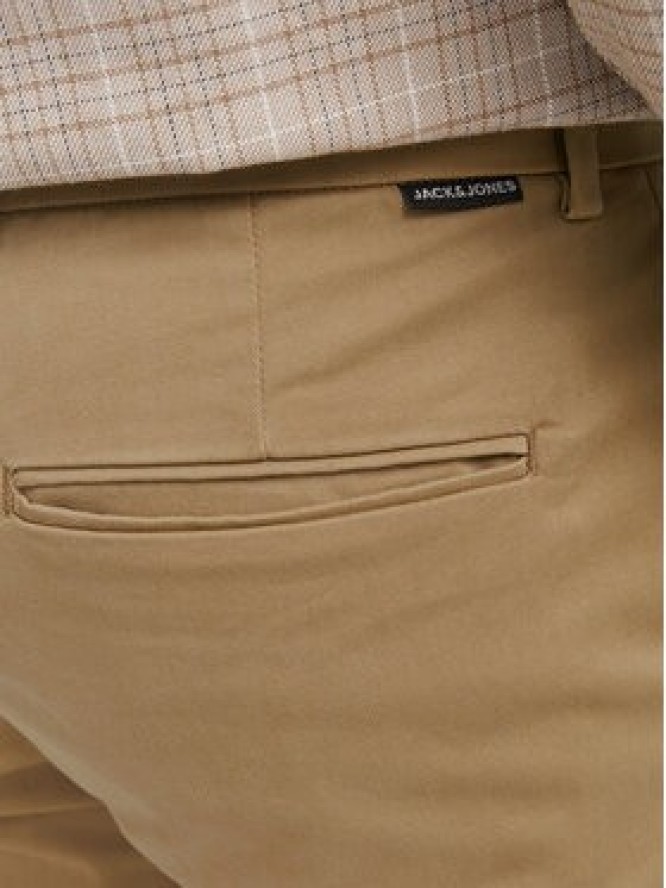 Jack & Jones Chinosy Kane 12268490 Brązowy Regular Fit