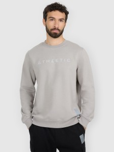 4F Bluza dresowa nierozpinana bez kaptura męska - szara XL