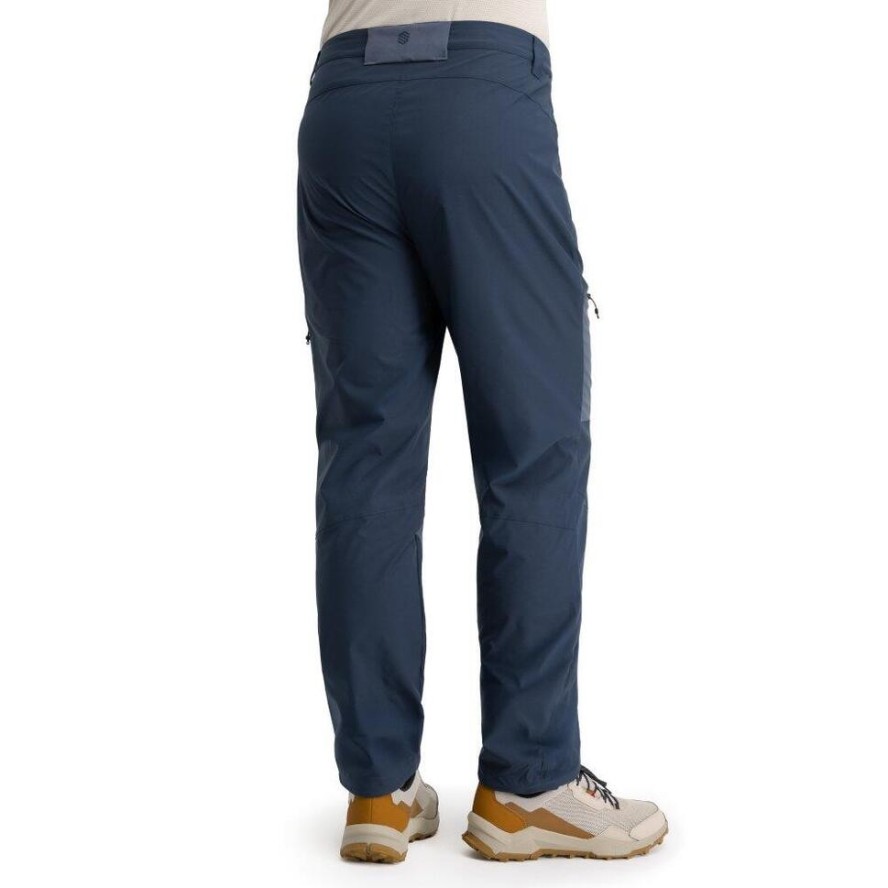Męskie lekkie spodnie trekkingowe Siroko Traverse Marine