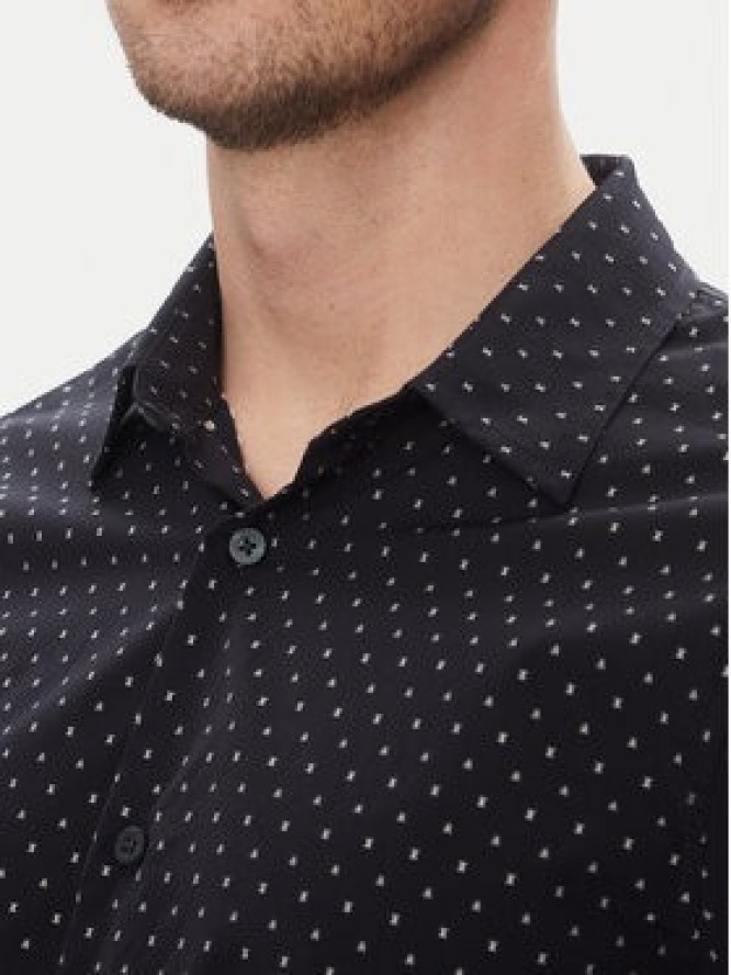 Armani Exchange Koszula XM000719 AF13206 FB064 Granatowy Regular Fit
