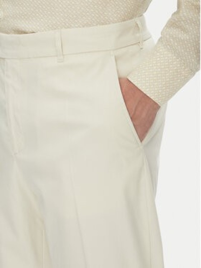 BOSS Chinosy C-Perin 50544005 Écru Relaxed Fit