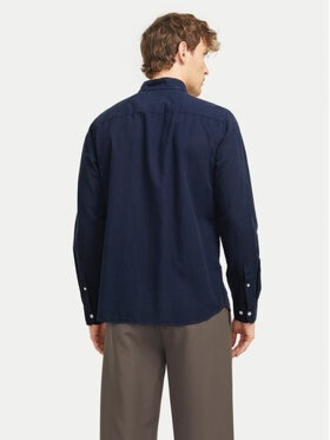 Jack & Jones Koszula Summer 12274599 Granatowy Regular Fit