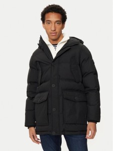 Tommy Hilfiger Kurtka zimowa Essential MW0MW37483 Czarny Regular Fit