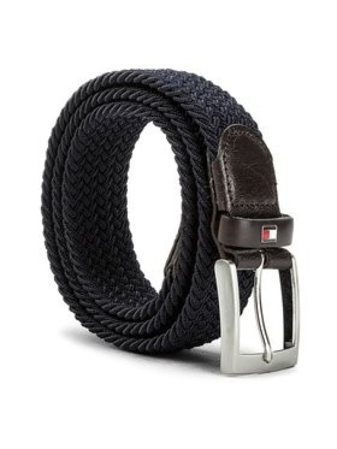Tommy Hilfiger Pasek Męski New Adan Belt 3.5 AM0AM02801 85 Granatowy