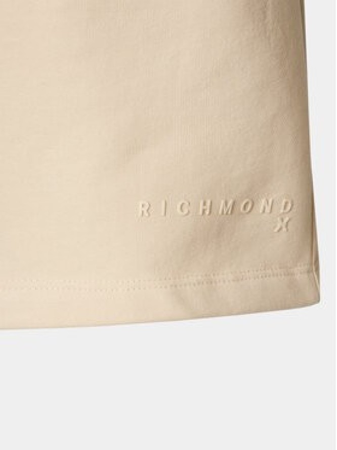 Richmond X Szorty sportowe Ceylan UMP24007BE Beżowy Regular Fit