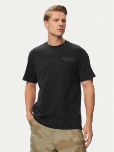 G-Star Raw T-Shirt 90s Logo D28921-D976 Czarny Regular Fit