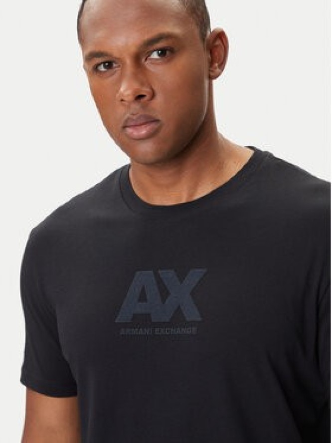 Armani Exchange T-Shirt XM001403 AF16432 UC001 Czarny Regular Fit