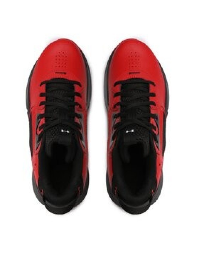 Under Armour Buty do koszykówki Ua Lockdown 6 3025616-600 Czerwony